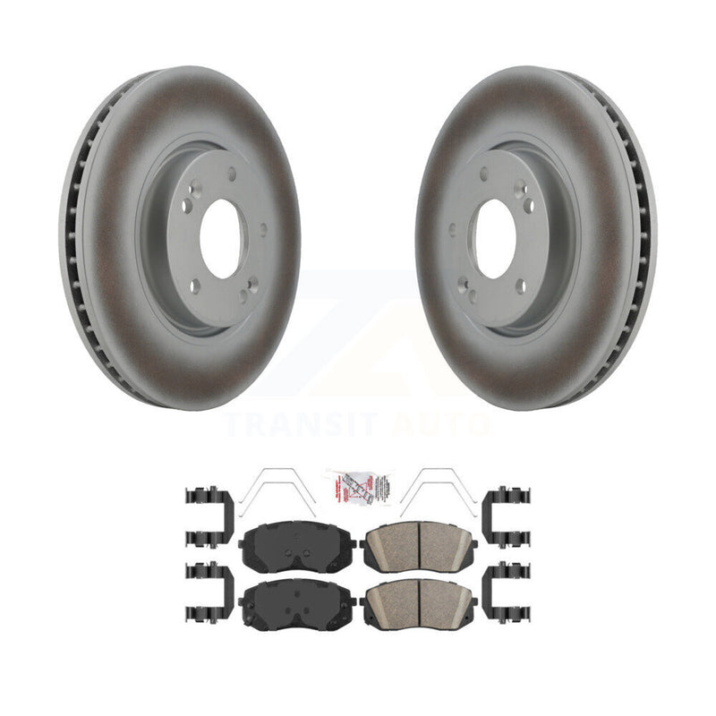 Transit Auto KGA-100487 Disc Brake Kit for 2017-2019 Kia Soul EV - Front