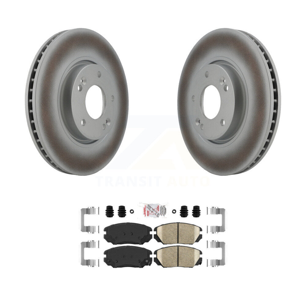 Transit Auto KGA-100495 Disc Brake Kit for 2006-2010 Hyundai Sonata - Front
