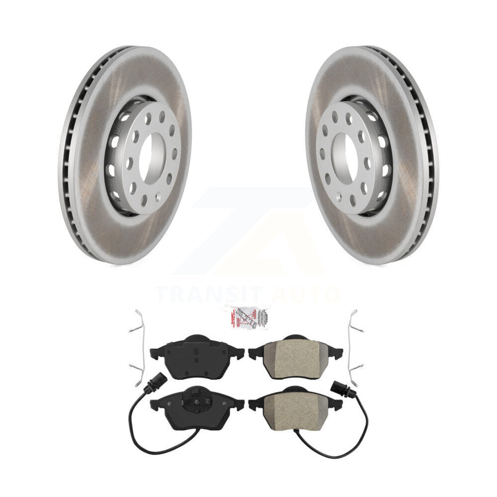 Transit Auto KGA-100499 Disc Brake Kit for 1999-2006 Volkswagen Passat, Audi A4 and More - Front