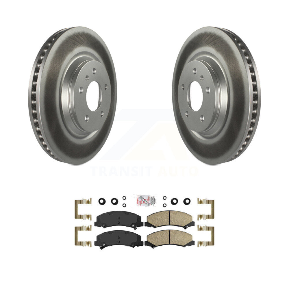 Transit Auto KGA-100506 Disc Brake Kit for 2006-2016 Chevrolet Impala Limited, Chevrolet Impala and More - Front