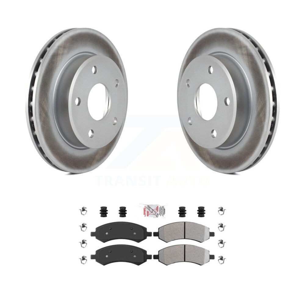Transit Auto KGA-100512 Disc Brake Kit for 2005-2011 Ram Dakota, Mitsubishi Raider, Dodge Dakota - Front