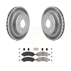 Transit Auto KGA-100512 Disc Brake Kit for 2005-2011 Ram Dakota, Mitsubishi Raider, Dodge Dakota - Front
