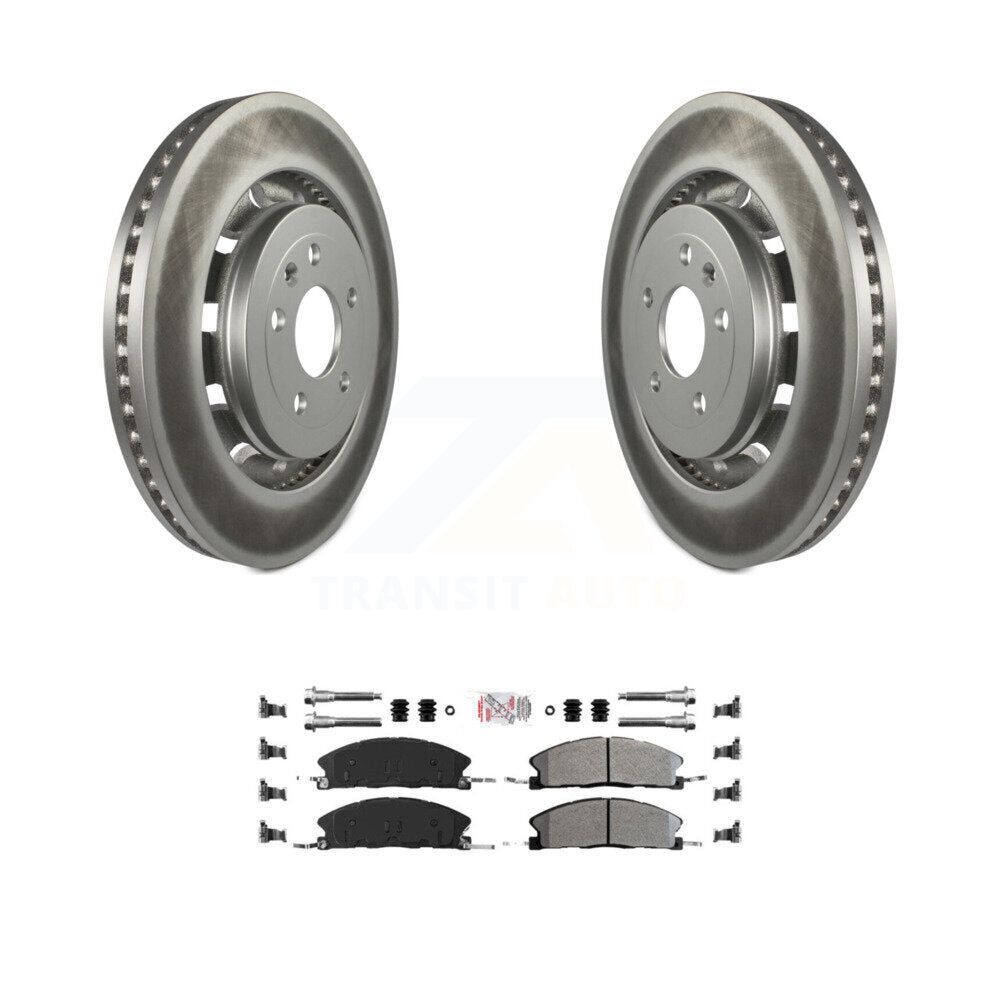 Transit Auto KGA-100523 Disc Brake Kit for 2012-2019 Ford Taurus, Ford Explorer and More - Front
