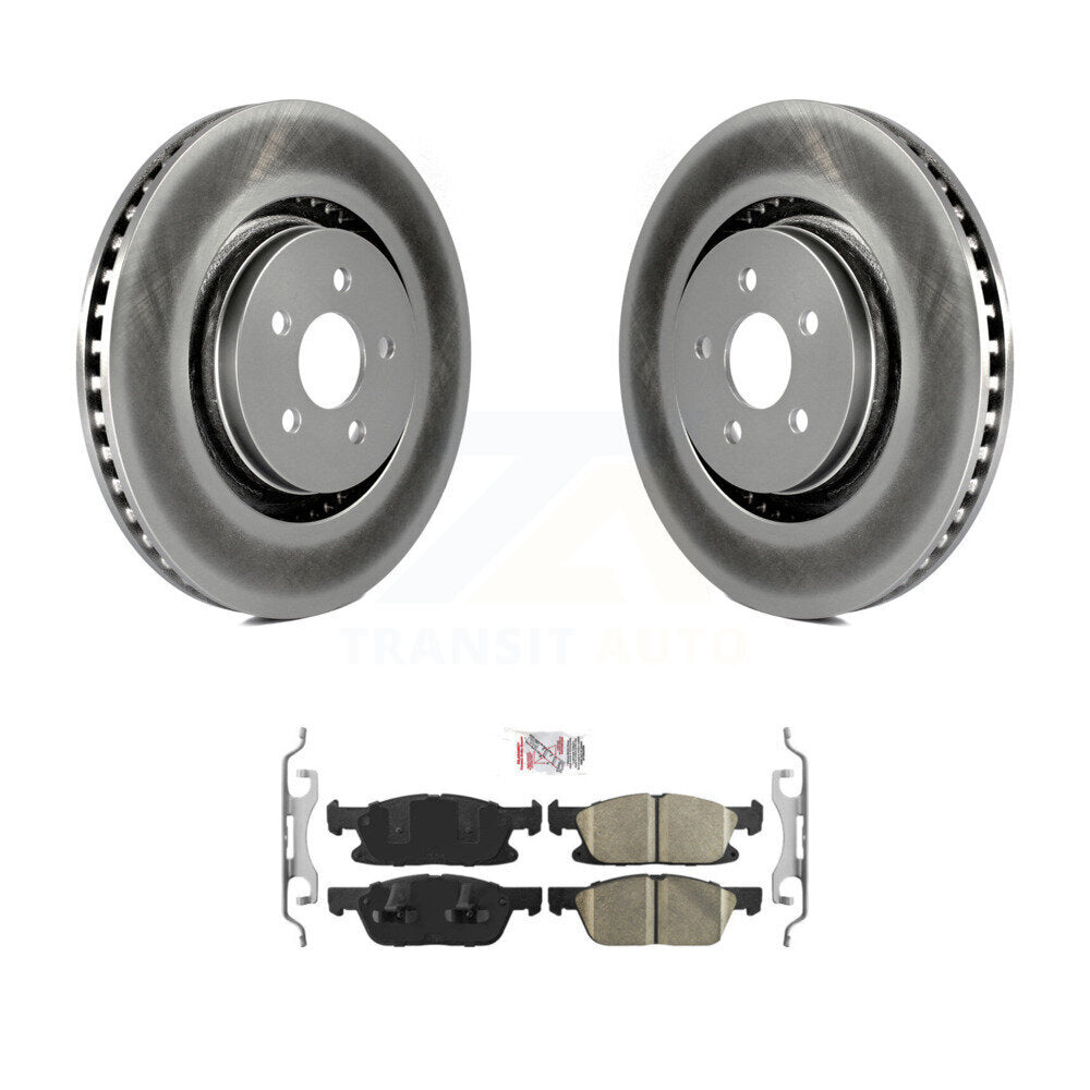 Transit Auto KGA-100538 Disc Brake Kit for 2015-2023 Ford Edge, Lincoln Nautilus, Lincoln MKX - Front