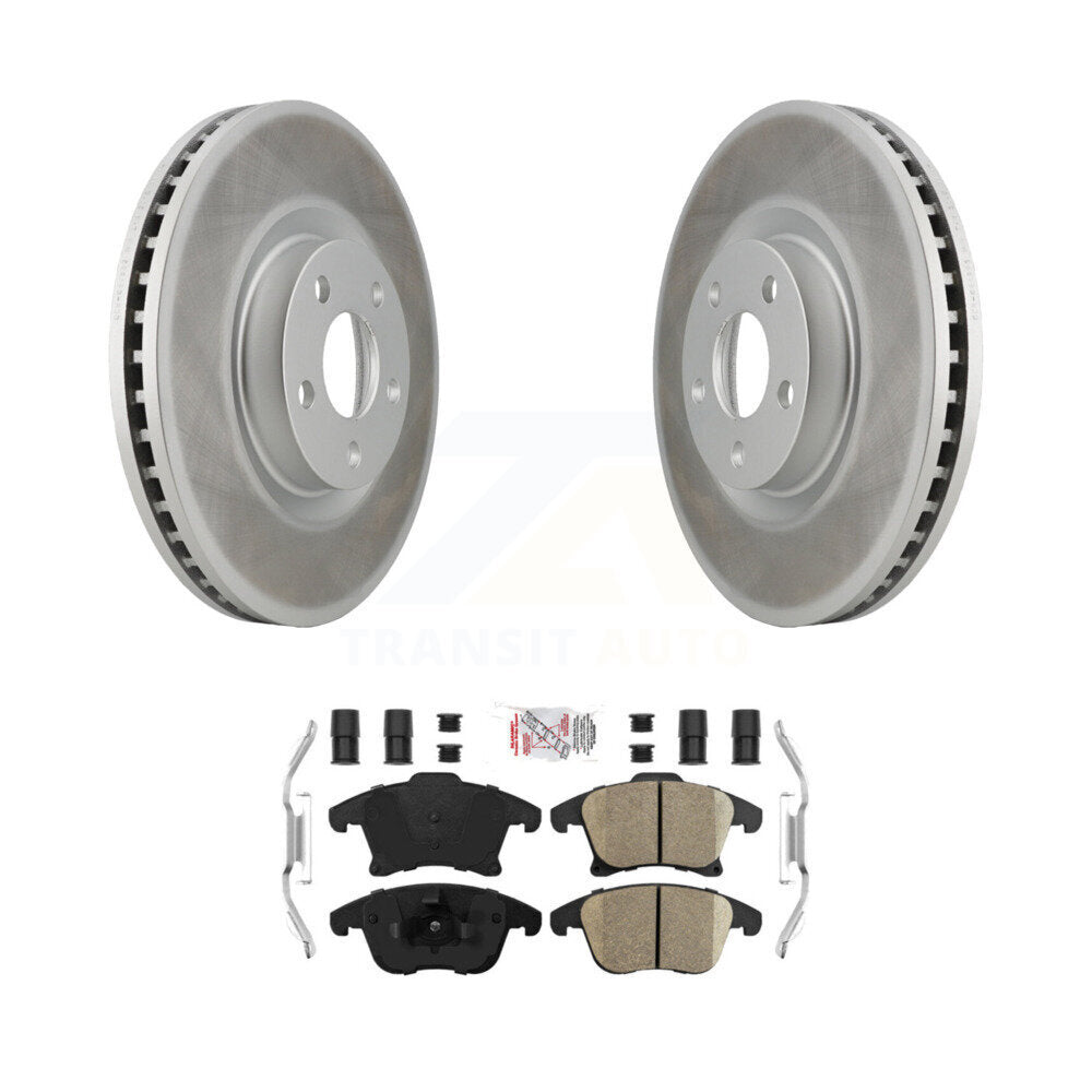 Transit Auto KGA-100544 Disc Brake Kit for 2019-2020 Ford Police Responder Hybrid, Ford SSV Plug-In Hybrid - Front
