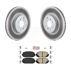 Transit Auto KGA-100551 Disc Brake Kit for 2012-2018 Toyota Yaris - Front