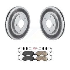 Transit Auto KGA-100554 Disc Brake Kit for 2001-2012 Mitsubishi Galant, Mitsubishi Lancer and More - Front