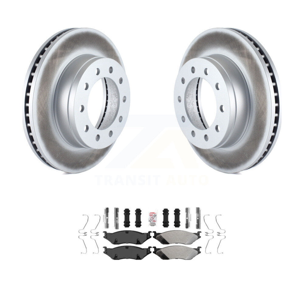 Transit Auto KGA-100562 Disc Brake Kit for 2005-2016 Ford F-450 Super Duty, International CF500 and More - Front