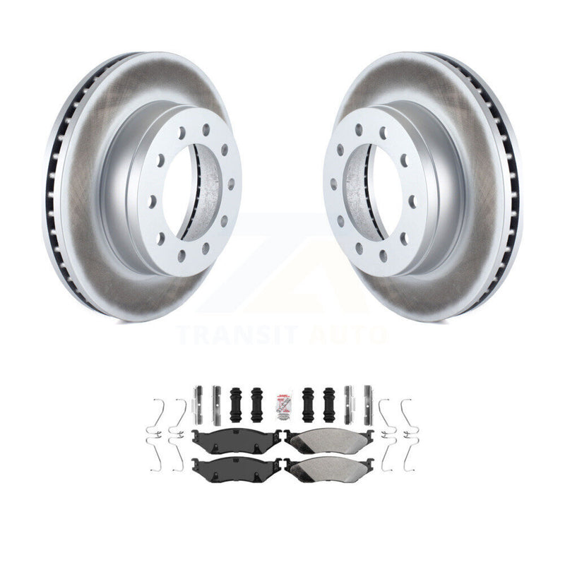 Transit Auto KGA-100562 Disc Brake Kit for 2005-2016 Ford F-450 Super Duty, International CF500 and More - Front