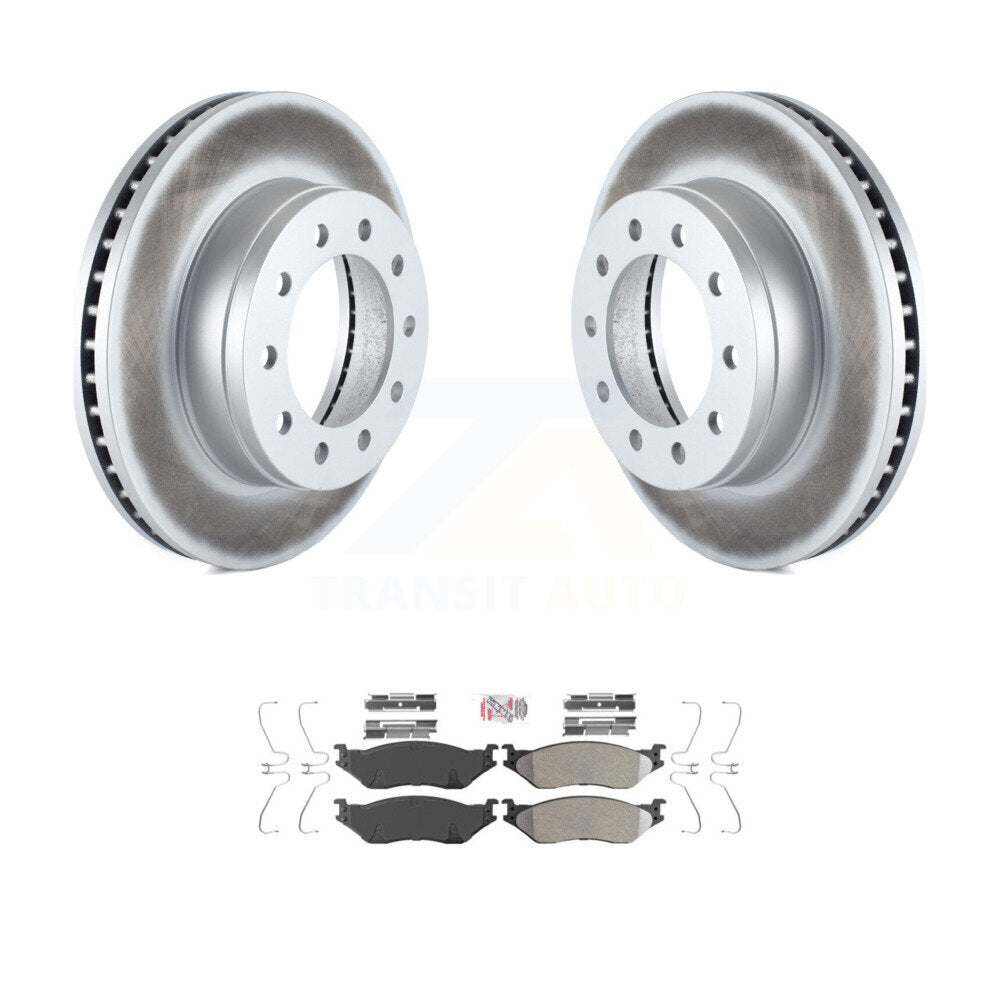Transit Auto KGA-100563 Disc Brake Kit for 2005-2016 Ford F-450 Super Duty, International CF500 and More - Front