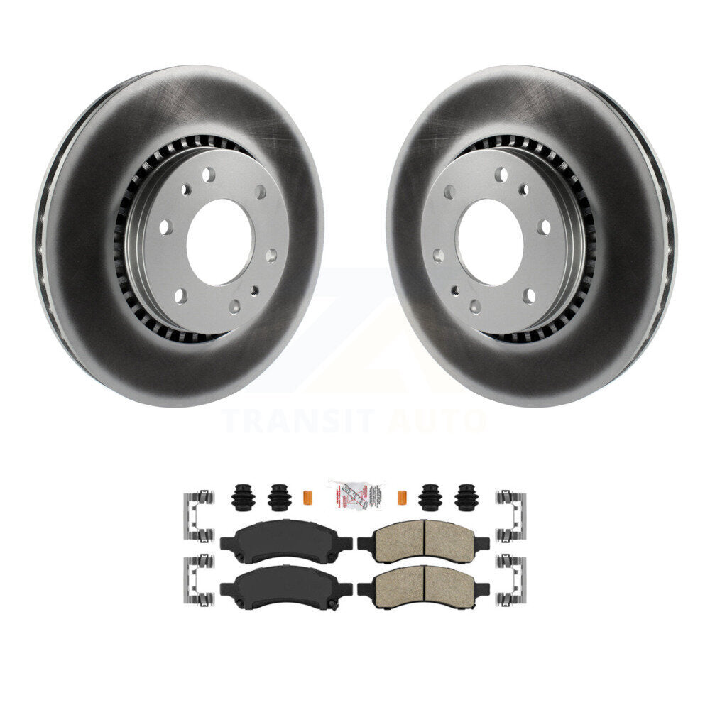 Transit Auto KGA-100570 Disc Brake Kit for 2006-2009 GMC Envoy, Saab 9-7x and More - Front