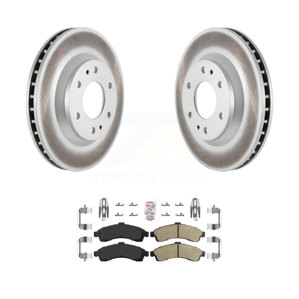 Transit Auto KGA-100571 Disc Brake Kit for 2002-2005 Chevrolet Trailblazer, GMC Envoy and More - Front
