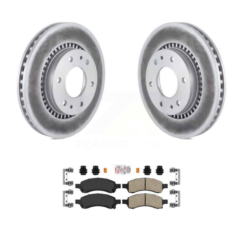 Transit Auto KGA-100573 Disc Brake Kit for 2006-2009 GMC Envoy, Isuzu Ascender and More - Front