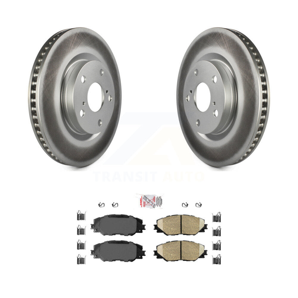 Transit Auto KGA-100605 Disc Brake Kit for 2006-2020 Toyota RAV4, Toyota Corolla iM and More - Front