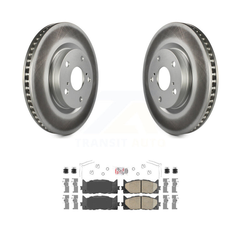 Transit Auto KGA-100606 Disc Brake Kit for 2007-2018 Lexus ES300h, Toyota Avalon and More - Front