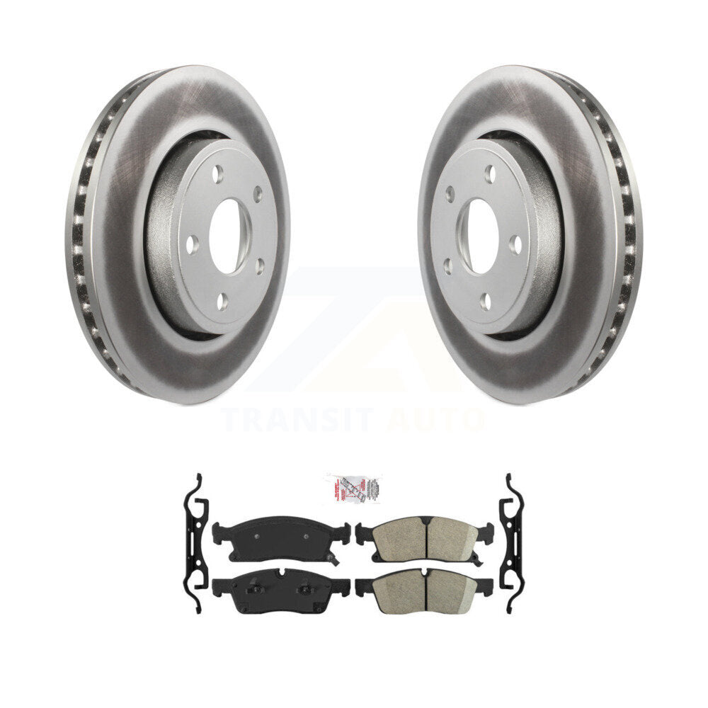 Transit Auto KGA-100620 Disc Brake Kit for 2011-2023 Dodge Durango, Jeep Grand Cherokee - Front