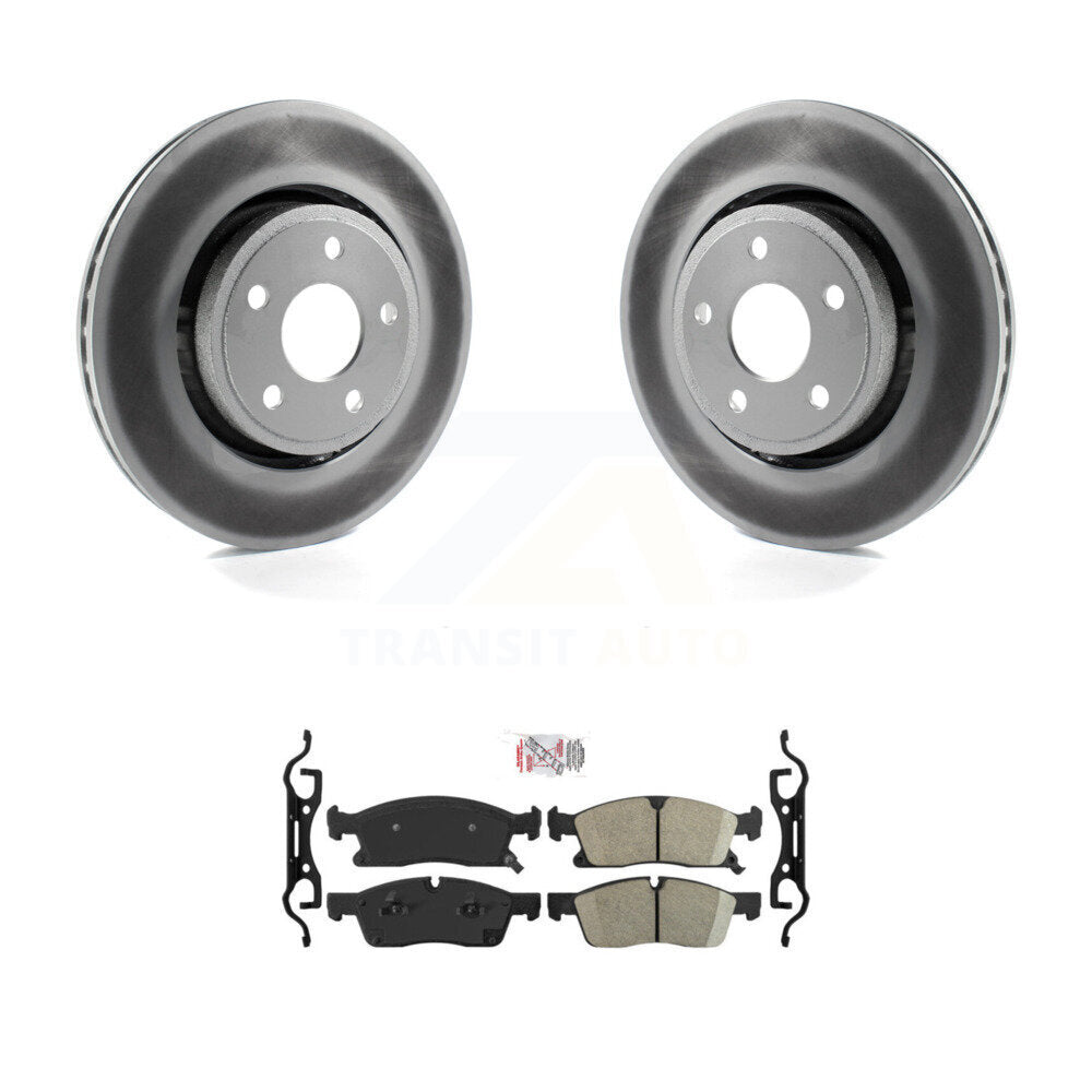 Transit Auto KGA-100624 Disc Brake Kit for 2011-2024 Jeep Grand Cherokee WK, Dodge Durango, Jeep Grand Cherokee - Front