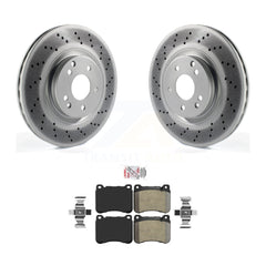 Transit Auto KGA-100639 Disc Brake Kit for 2004-2011 Mercedes-Benz SLK300, Mercedes-Benz CLK350 and More - Front