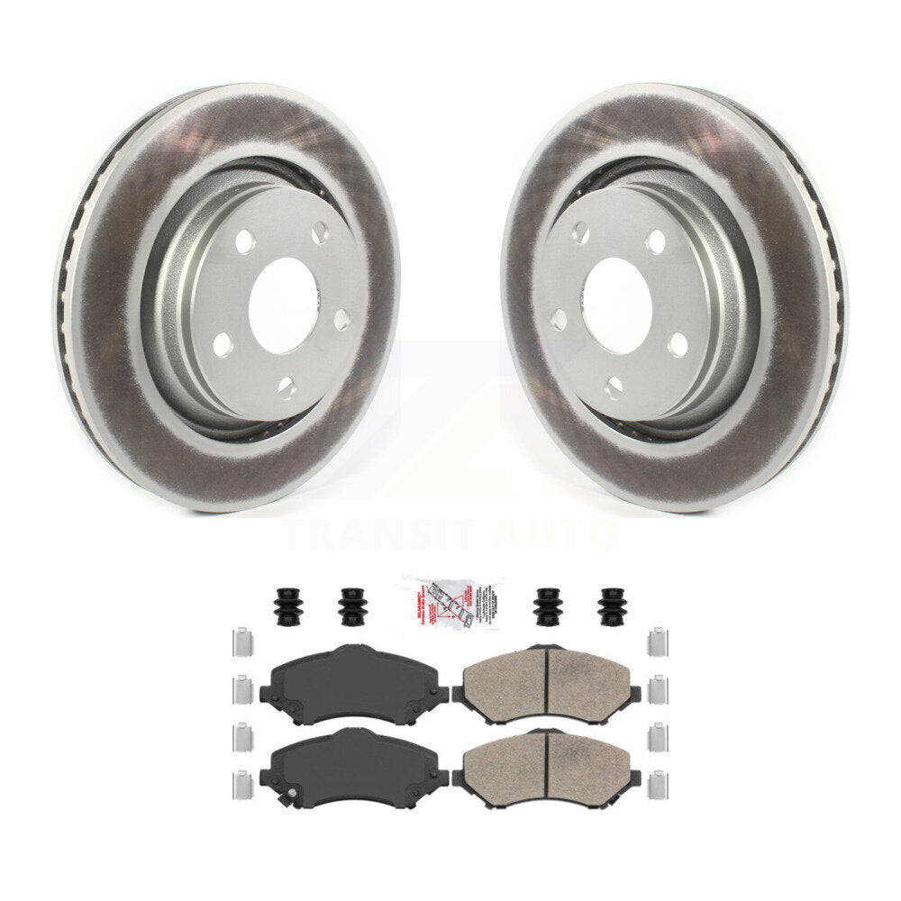 Transit Auto KGA-100650 Disc Brake Kit for 2013-2017 Jeep Wrangler - Front