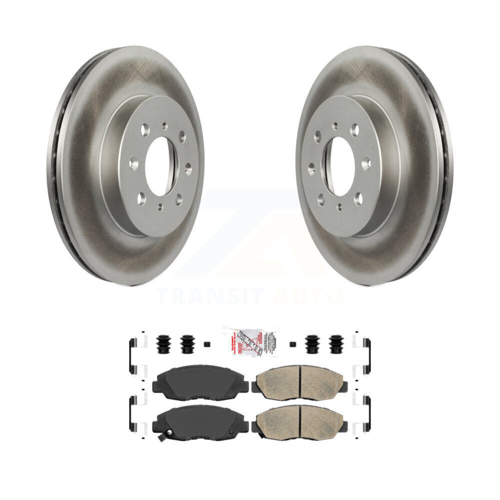 Transit Auto KGA-100653 Disc Brake Kit for 1996-2014 Honda Insight, Honda Civic, Acura EL - Front