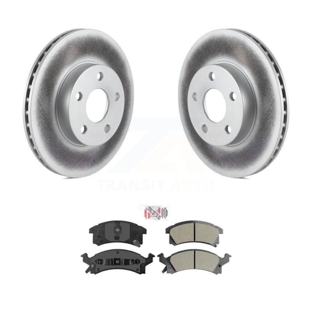 Transit Auto KGA-100671 Disc Brake Kit for 1990-2005 Pontiac Sunfire, Chevrolet Beretta and More - Front
