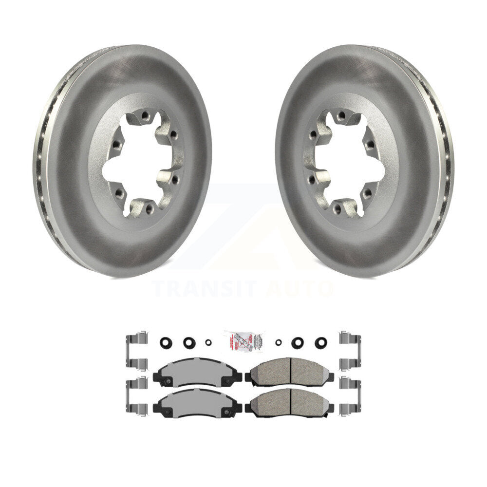 Transit Auto KGA-100674 Disc Brake Kit for 2004-2008 Isuzu i-290, Isuzu i-370 and More - Front