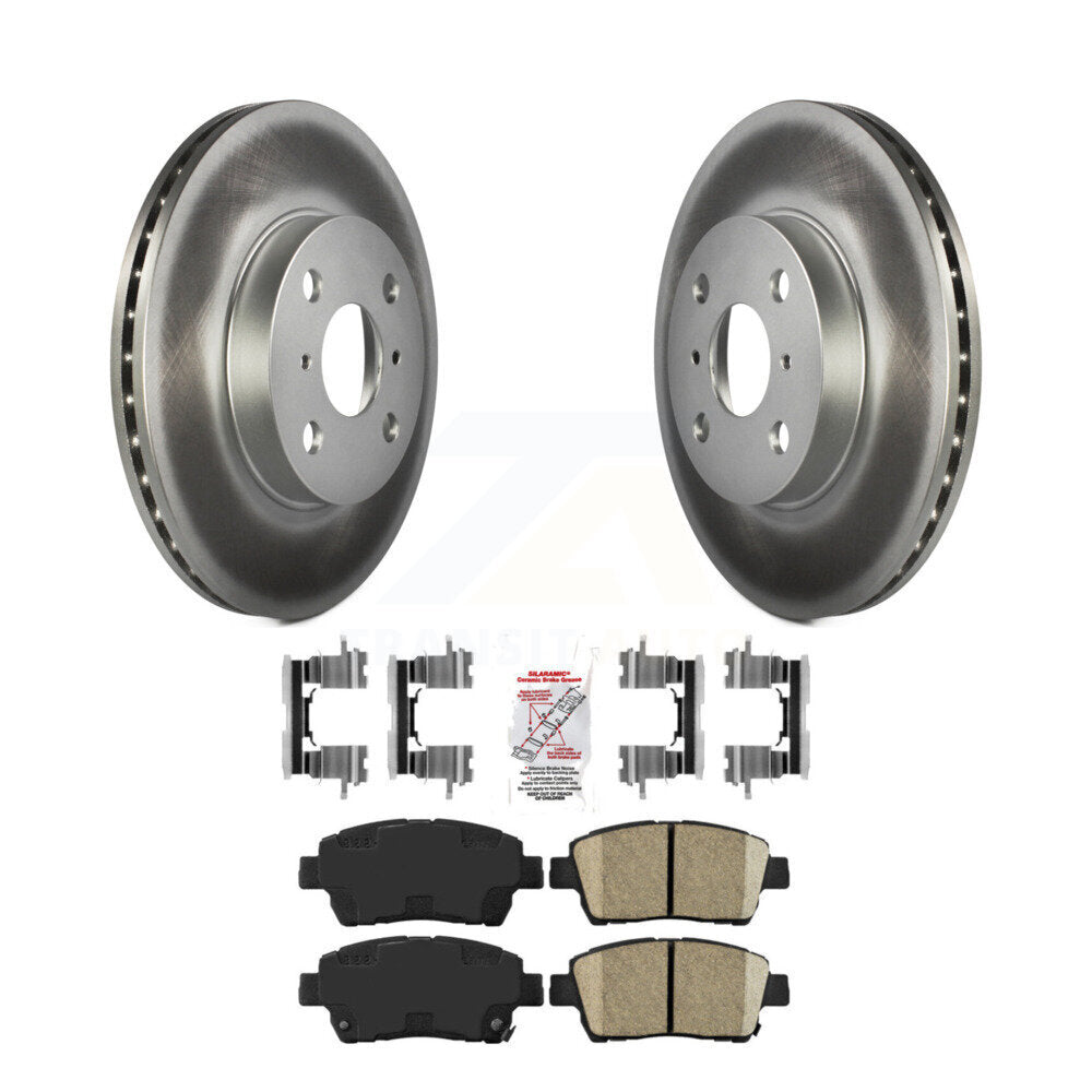 Transit Auto KGA-100677 Disc Brake Kit for 2000-2005 Toyota Echo, Toyota MR2 Spyder - Front