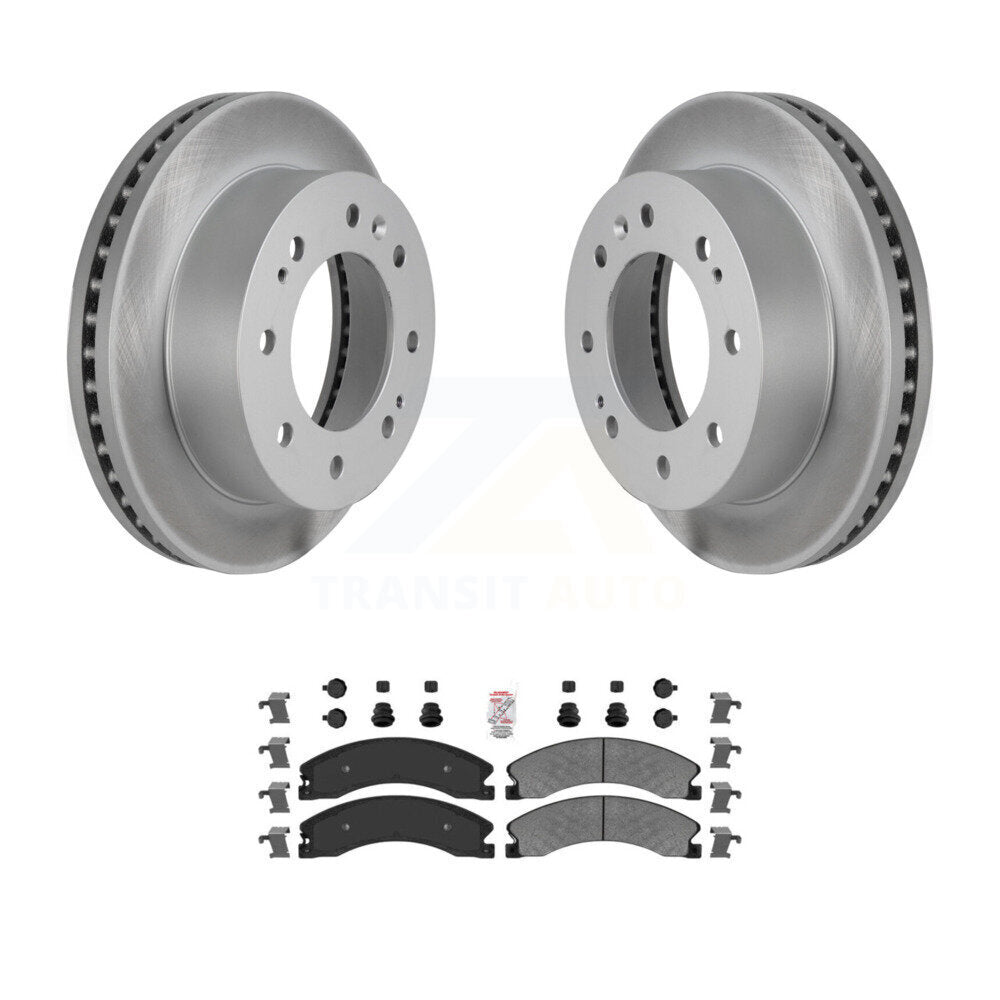Transit Auto KGA-100683 Disc Brake Kit for 2011-2019 Chevrolet Suburban 3500 HD, Chevrolet Silverado 2500 HD and More - Front