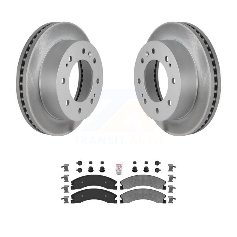 Transit Auto KGA-100683 Disc Brake Kit for 2011-2019 Chevrolet Suburban 3500 HD, Chevrolet Silverado 2500 HD and More - Front
