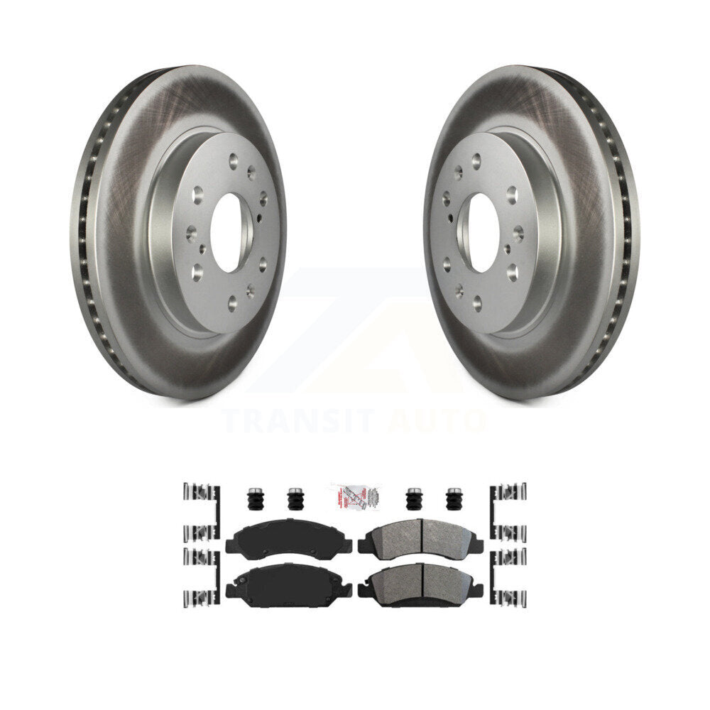 Transit Auto KGA-100689 Disc Brake Kit for 2005-2020 Chevrolet Suburban, Cadillac Escalade and More - Front