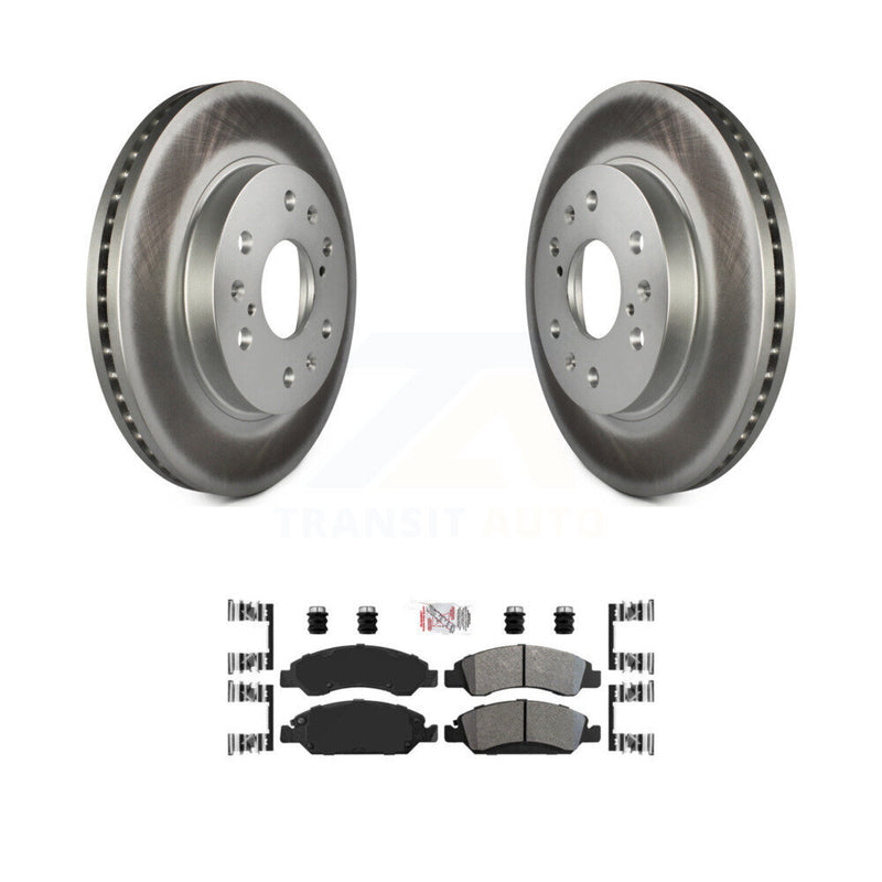 Transit Auto KGA-100689 Disc Brake Kit for 2005-2020 Chevrolet Suburban, Cadillac Escalade and More - Front
