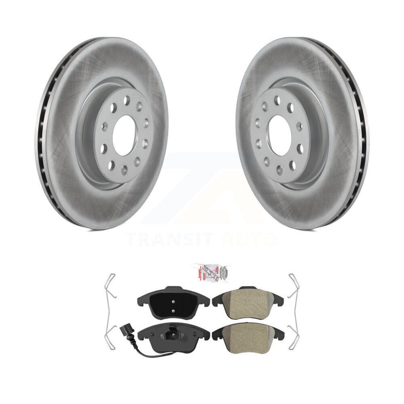Transit Auto KGA-100701 Disc Brake Kit for 2009-2020 Volkswagen Tiguan Limited, Audi Q3 and More - Front