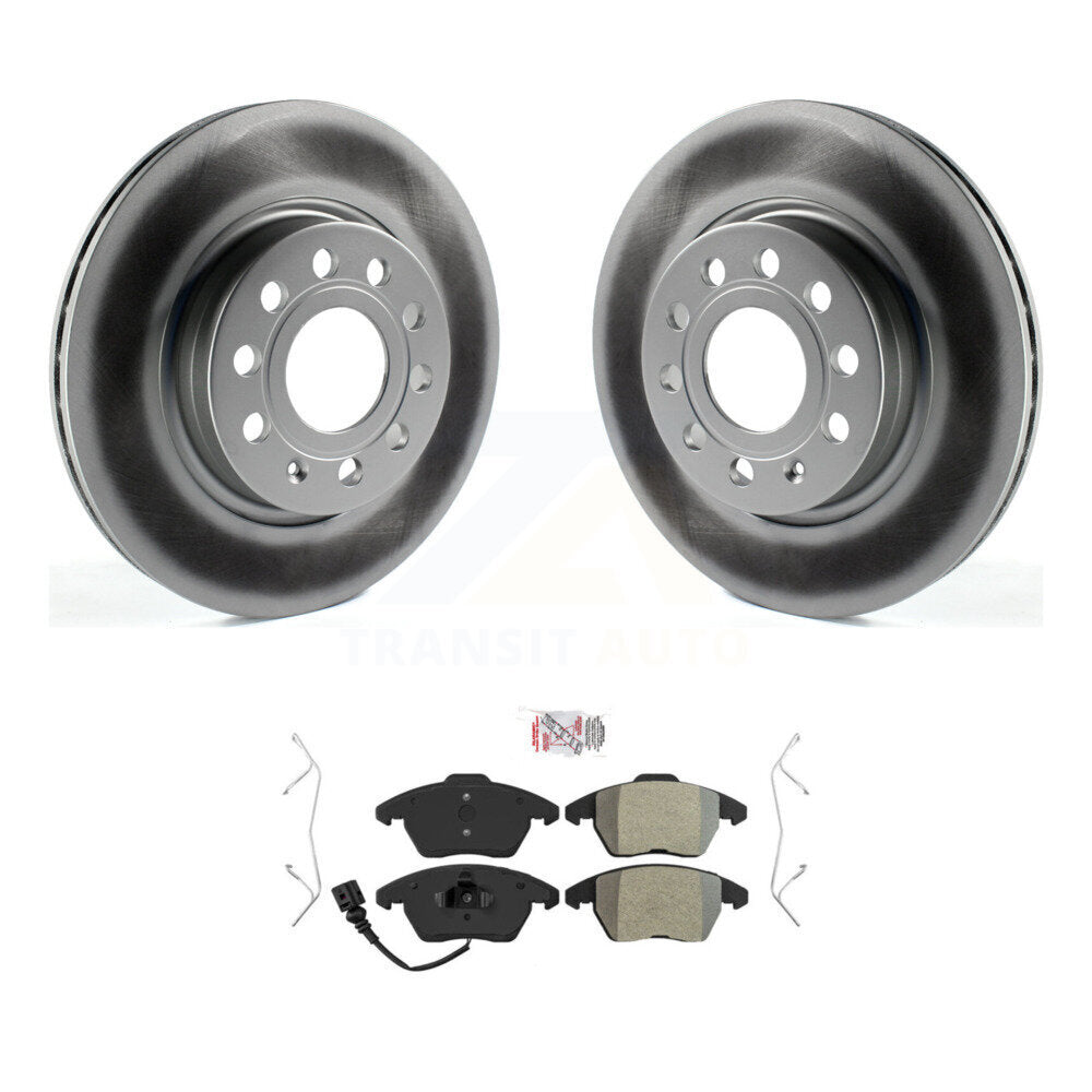 Transit Auto KGA-100702 Disc Brake Kit for 2011-2013 Volkswagen GTI, Audi A3 Quattro - Front