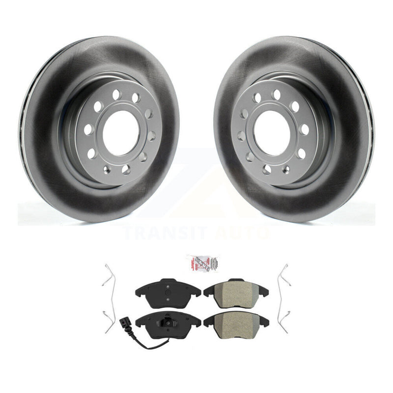 Transit Auto KGA-100702 Disc Brake Kit for 2011-2013 Volkswagen GTI, Audi A3 Quattro - Front