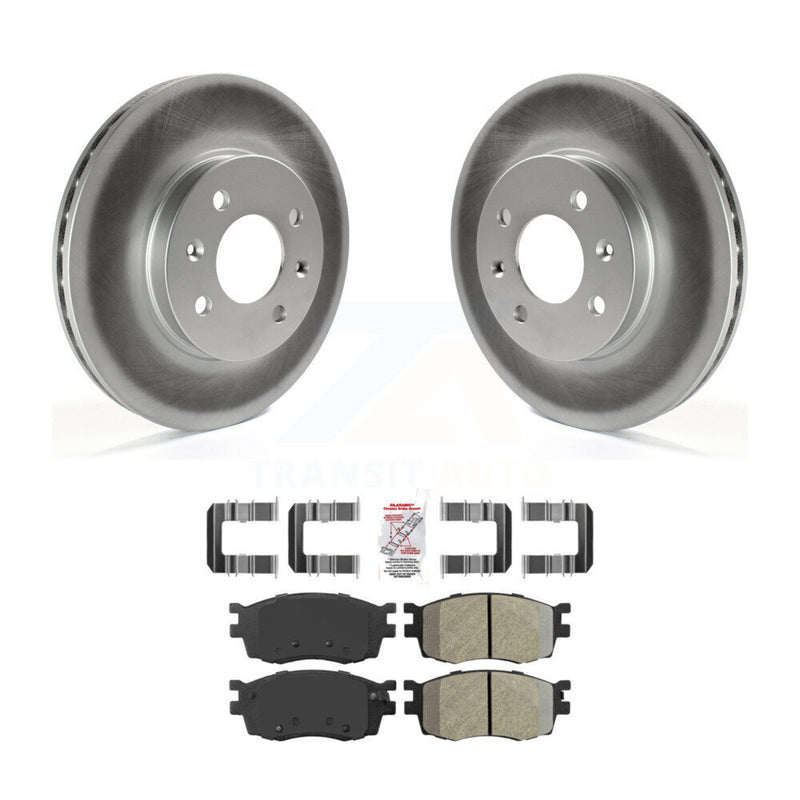 Transit Auto KGA-100732 Disc Brake Kit for 2006-2011 Hyundai Accent, Kia Rio, Kia Rio5 - Front
