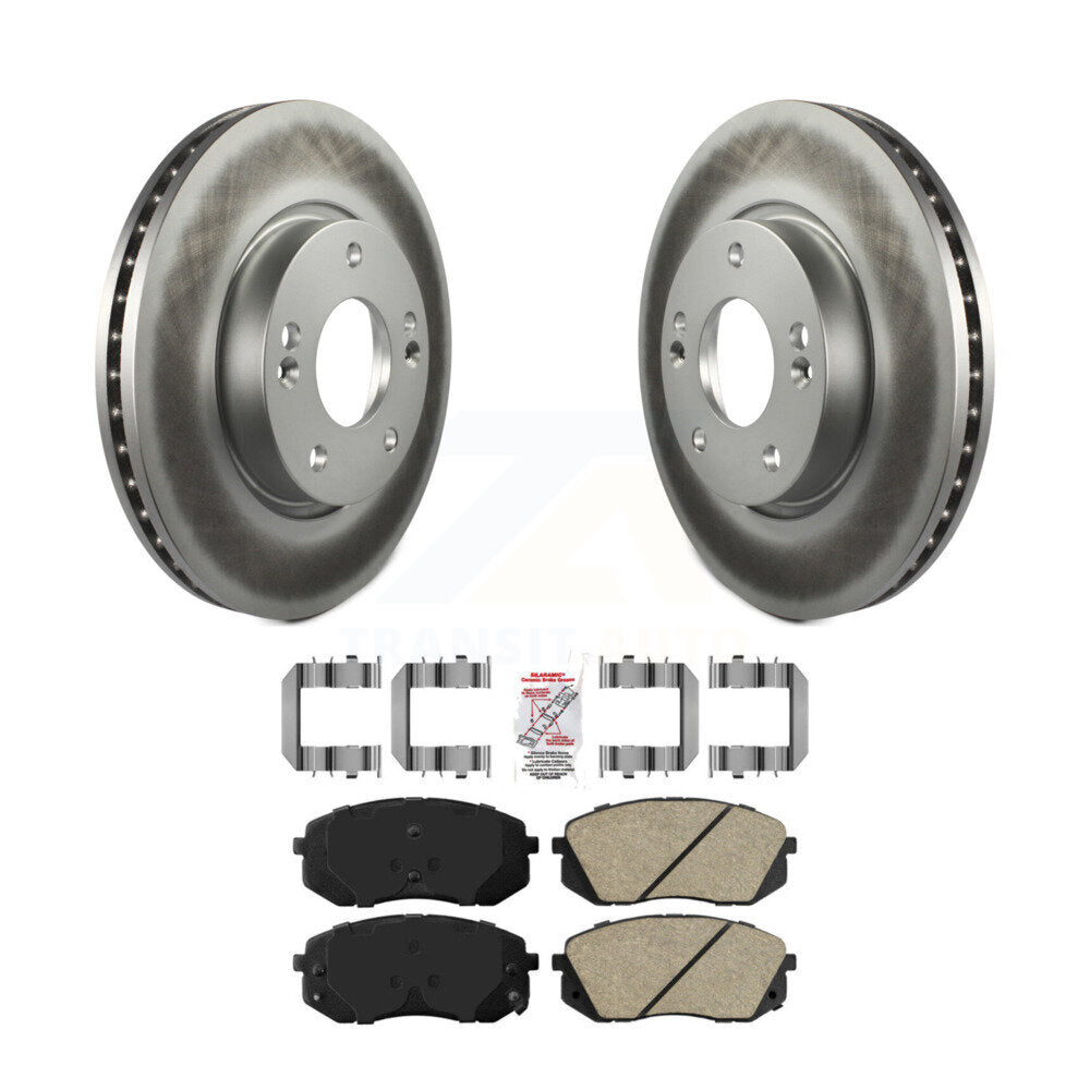 Transit Auto KGA-100735 Disc Brake Kit for 2010-2012 Kia Rondo - Front