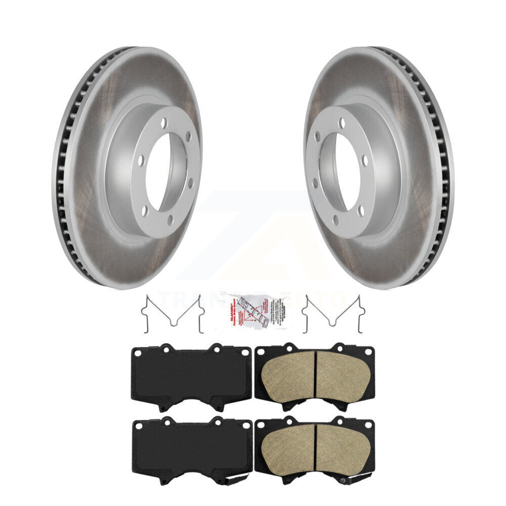 Transit Auto KGA-100744 Disc Brake Kit for 2003-2009 Toyota 4Runner, Lexus GX470 - Front