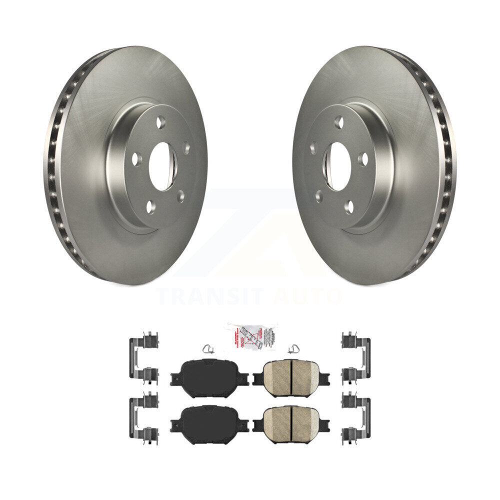 Transit Auto KGA-100748 Disc Brake Kit for 2000-2010 Scion tC, Toyota Celica - Front