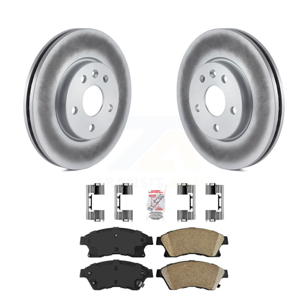 Transit Auto KGA-100754 Disc Brake Kit for 2011-2017 Chevrolet Cruze Limited, Chevrolet Sonic, Chevrolet Cruze - Front