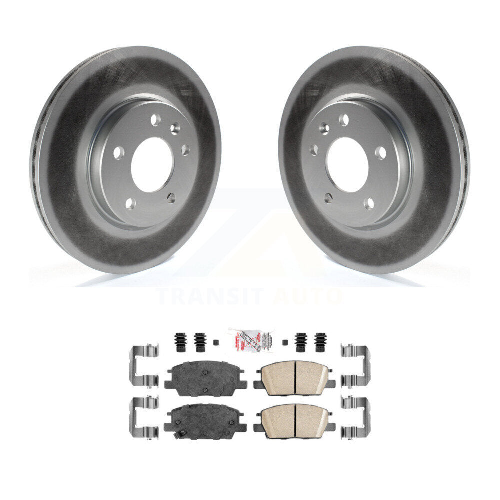 Transit Auto KGA-100756 Disc Brake Kit for 2016-2020 Chevrolet Equinox, Buick Regal Sportback and More - Front