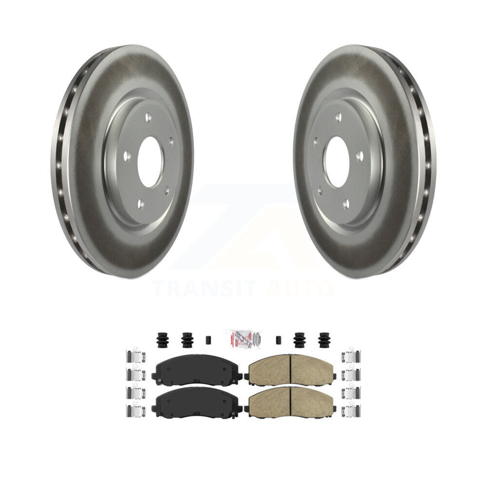 Transit Auto KGA-100763 Disc Brake Kit for 2009-2024 Chrysler Pacifica, Chrysler Grand Caravan and More - Front