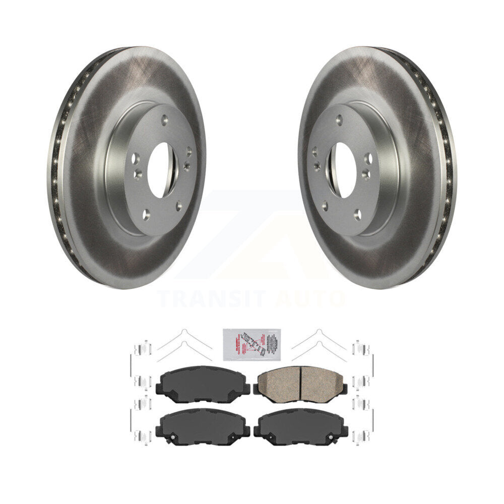 Transit Auto KGA-100766 Disc Brake Kit for 2013-2016 Honda CR-Z, Honda Civic - Front