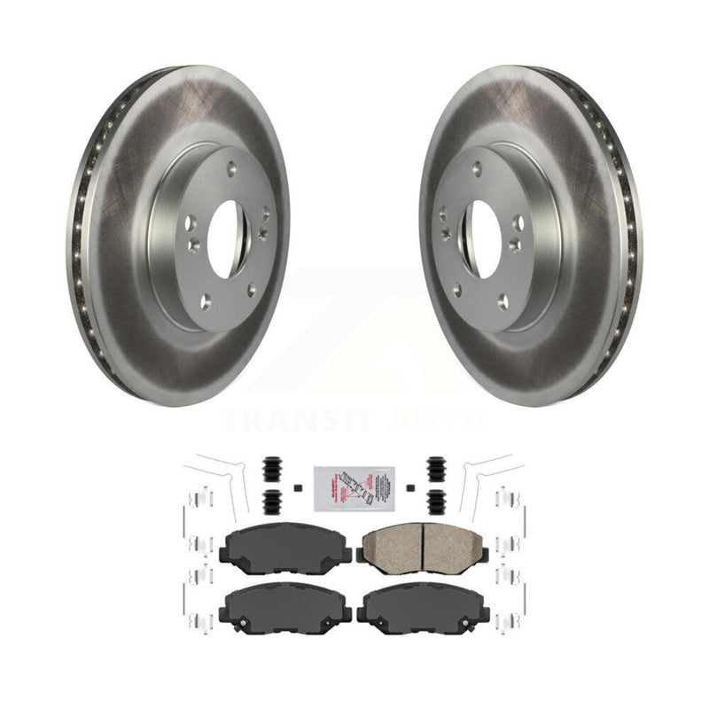 Transit Auto KGA-100767 Disc Brake Kit for 2013-2016 Honda CR-Z, Honda Civic - Front