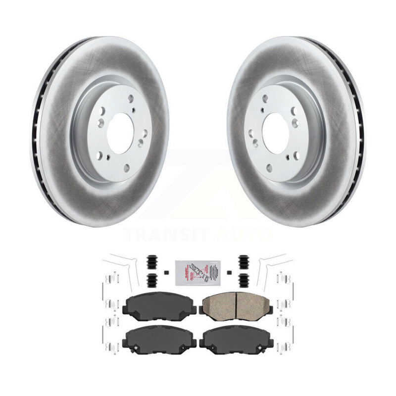 Transit Auto KGA-100769 Disc Brake Kit for 2005-2015 Acura ILX, Honda Civic, Honda CR-V - Front