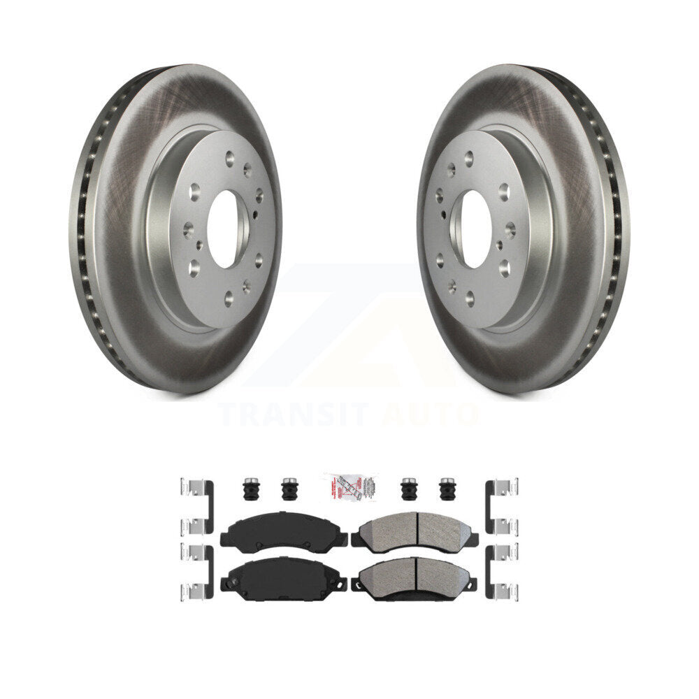 Transit Auto KGA-100790 Disc Brake Kit for 2007 Cadillac Escalade, Cadillac Escalade ESV and More - Front