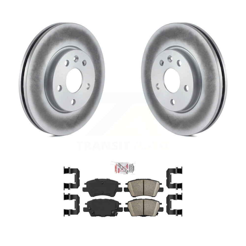 Transit Auto KGA-100813 Disc Brake Kit for 2016-2023 Chevrolet Bolt EUV, Chevrolet Bolt EV and More - Front