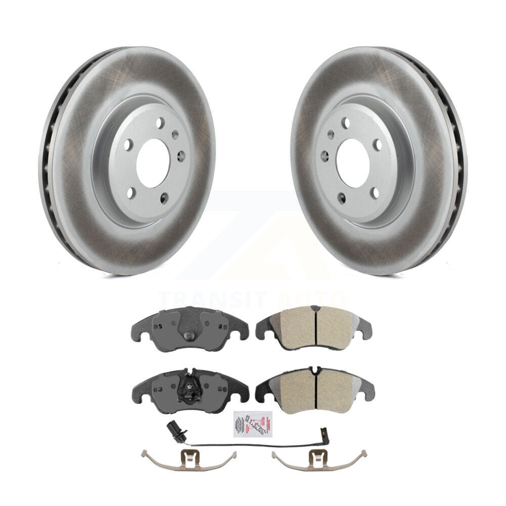 Transit Auto KGA-100820 Disc Brake Kit for 2008-2013 Audi A4 allroad, Audi A4 Quattro and More - Front