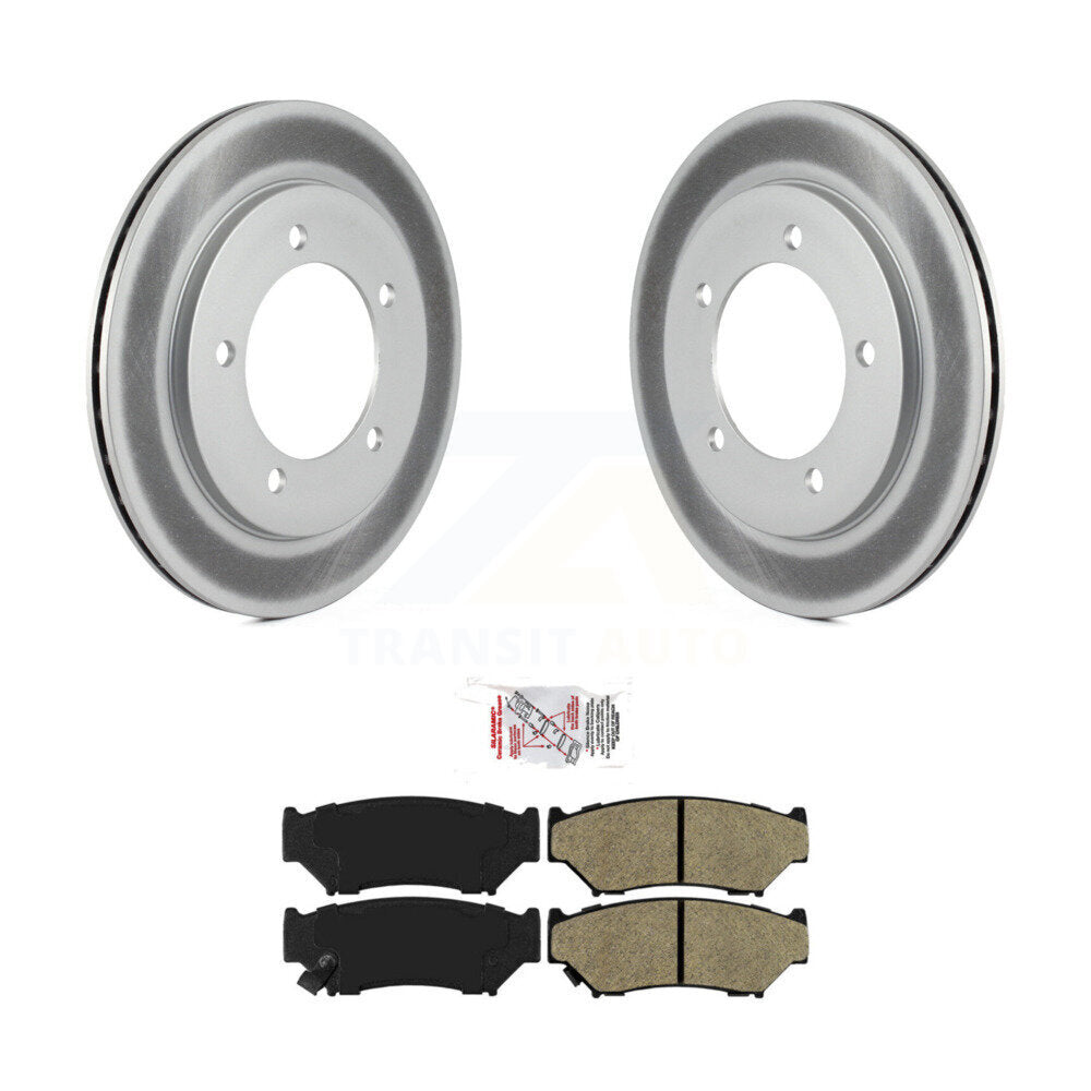 Transit Auto KGA-100821 Disc Brake Kit for 1999-2004 Chevrolet Tracker, Suzuki Vitara - Front