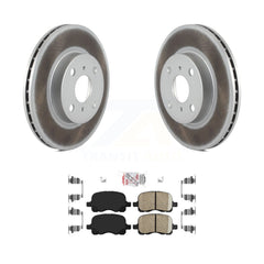 Transit Auto KGA-100832 Disc Brake Kit for 1998-2002 Chevrolet Prizm, Toyota Corolla - Front