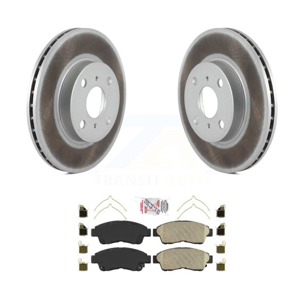 Transit Auto KGA-100833 Disc Brake Kit for 1993-1997 Geo Prizm, Toyota Corolla - Front